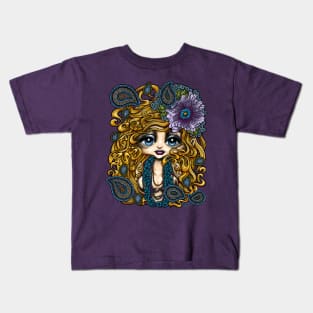 Hippie Chick Kids T-Shirt